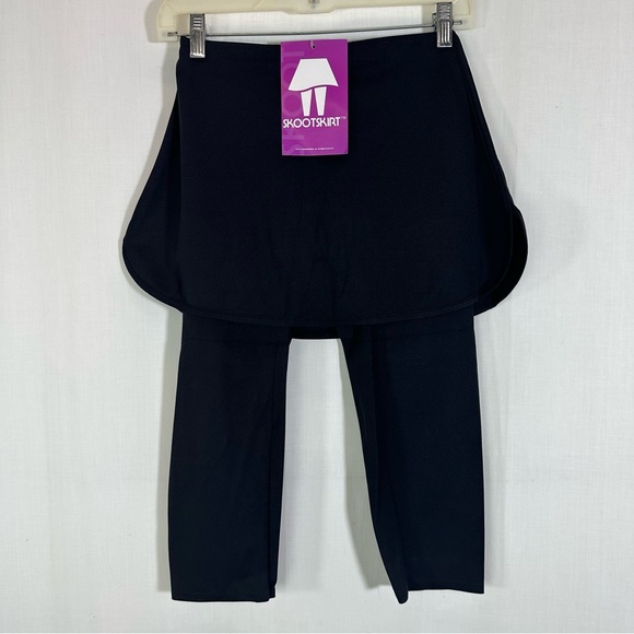 Skoot Skirt ❤️ Black Skirted Leggings Sz XS - Picture 1 of 8